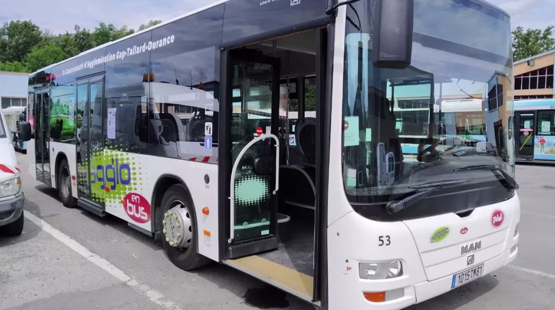 Certains bus de Gap, pourraient être convertis à l’hydrogène dans le cadre de la mission. 
